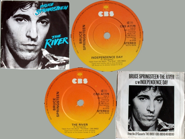 Bruce Springsteen - THE RIVER / INDEPENDENCE DAY